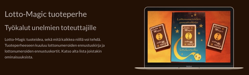 Lotto-Magic tuotteet